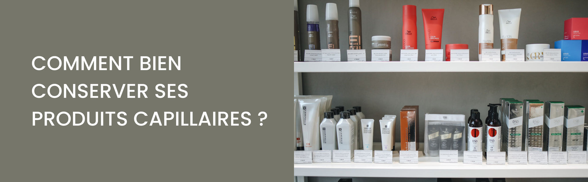 Comment conserver ses produits capillaires ?